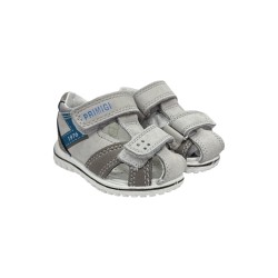 Primigi 7865122 sandali bambino in pelle nabuk grigio