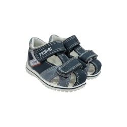 Primigi 7865100 sandali bambino in pelle nabuk azzurro
