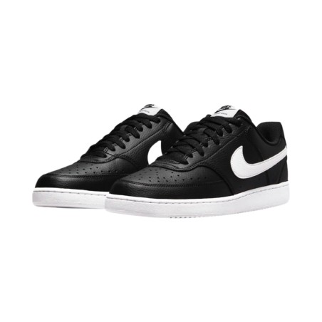 Nike Court Vision LO NN DH2987 001 sneakers uomo in similpelle nero