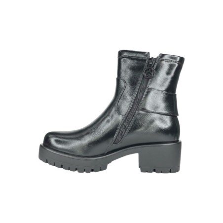 Solo Soprani SOLO32TR 214 stivaletti donna in similpelle nero