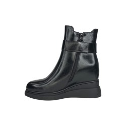 Solo Soprani SOLO32TR 212 stivaletti donna in similpelle nero 2