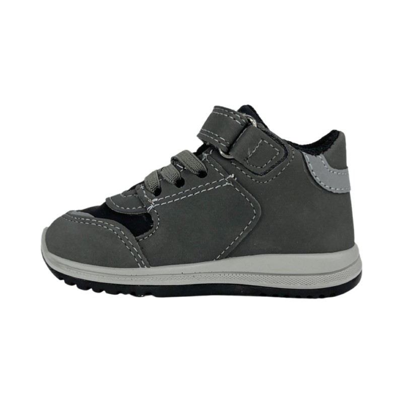 Primigi 4854700 sneakers bambino primi passi in nabuk grigio