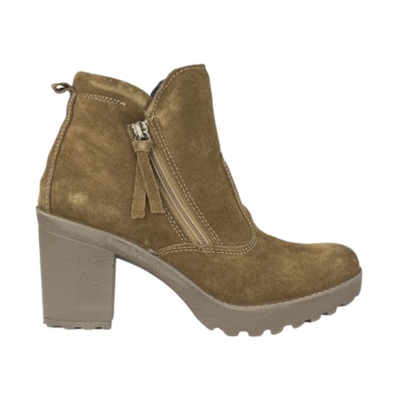 Igi&Co 4661722 stivaletti donna in camoscio cognac