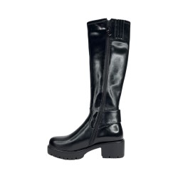 Solo Soprani SOLO32ST 215 stivali donna in pelle nero 2