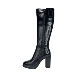 Solo Soprani SOLO32ST 324 stivali donna in similpelle nero 2