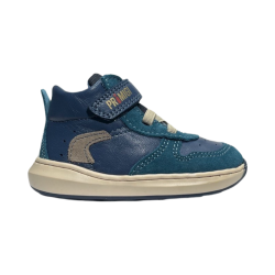 Primigi 4900200 sneakers bambino primi passi in pelle petrolio