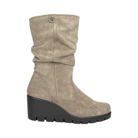 ENVAL SOFT 4763233 stivali donna in camoscio beige