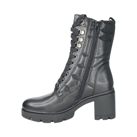 KEYS K-8692 stivaletti donna in pelle nero