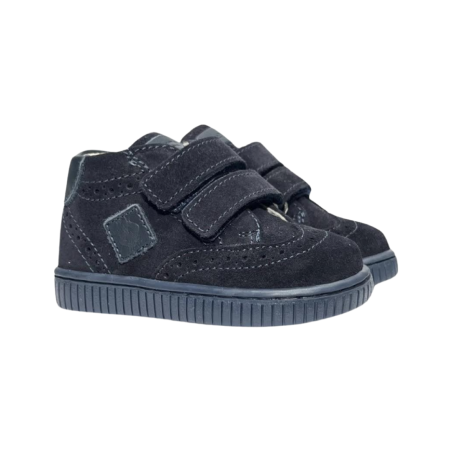 Balducci Soft CSP5212C sneakers bambino in camoscio blu