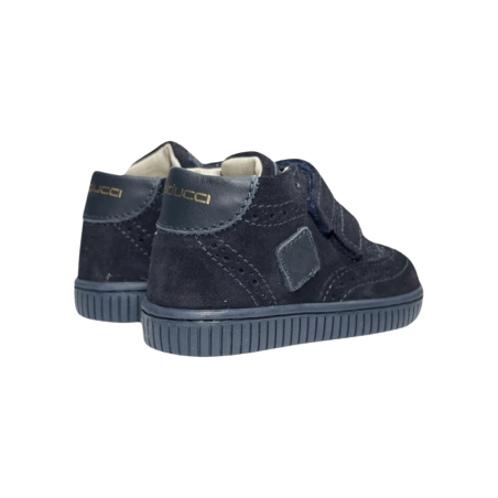 Balducci Soft CSP5212C sneakers bambino in camoscio blu