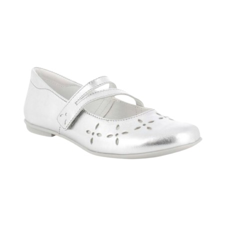 Primigi 3920422 ballerine bambina in pelle laminata argento