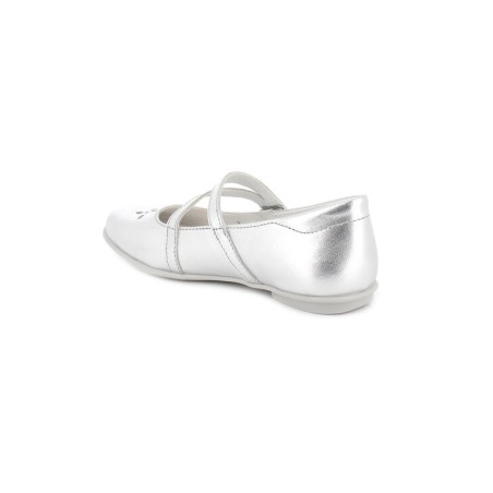 Primigi 3920422 ballerine bambina in pelle laminata argento