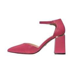 Keys K-9291 sandali donna in pelle color fuxia 2