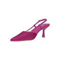 Keys K-9330 sandali donna in raso brillantinato fucsia 2