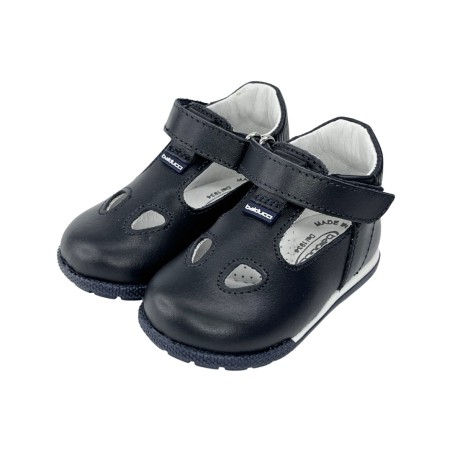 Balducci CITA1004 scarpe occhiello bambino in pelle blu