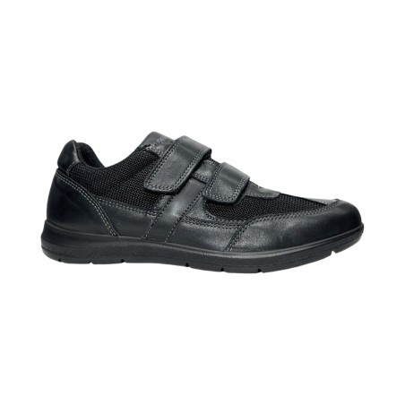 ENVAL SOFT 5708400 scarpe uomo in pelle rete nero
