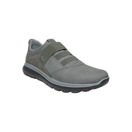 Igi&Co 5624911 slip on uomo in tessuto corda grigio