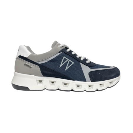 Igi&Co 5639200 sneakers uomo in goretex in camoscio blu
