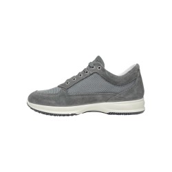 Igi&Co 7621111 sneakers uomo in camoscio grigio 2