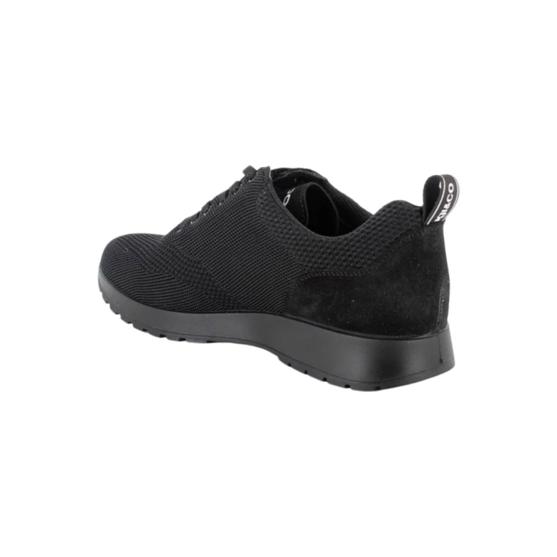 Igi&Co 5633933 sneakers uomo in tessuto nero