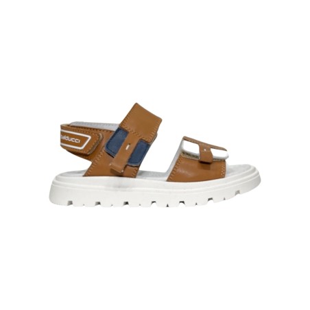 BALDUCCI KIDS MALD1036 sandali bambino in pelle color cuoio