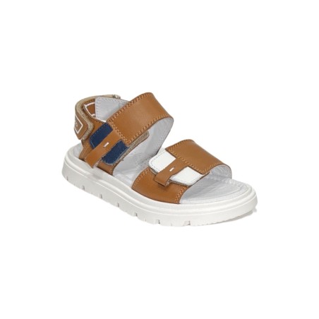 BALDUCCI KIDS MALD1036 sandali bambino in pelle color cuoio