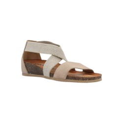 Igi&Co 5697822 sandali donna in camoscio taupe beige 2