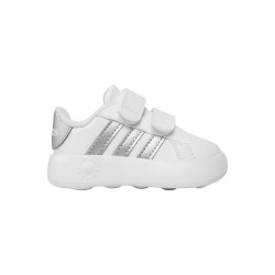 Adidas Grand Court 2.0 CF I ID5274 sneakers bambino in similpelle bianco