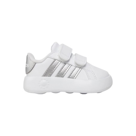 Adidas Grand Court 2.0 CF I ID5274 sneakers bambino in similpelle bianco