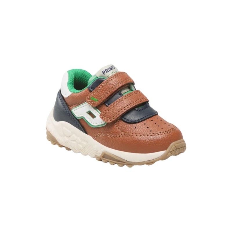 Primigi 2948022 sneakers bambino in pelle marrone