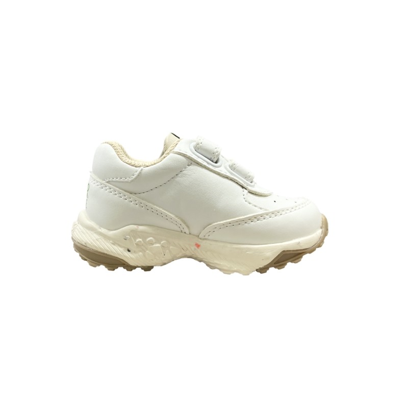 Primigi 2948011 sneakers bambino in pelle bianco