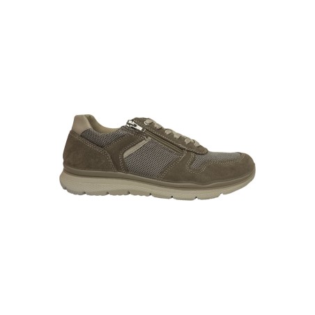 Enval Soft 7725122 sneakers uomo in camoscio tortora