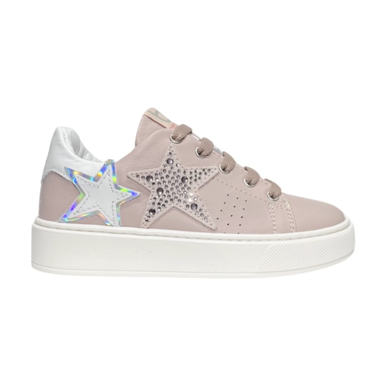 Balducci KIAB1060R sneakers bambina in pelle rosa
