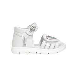 BALDUCCI CITA6460 sandali bambina in pelle bianco