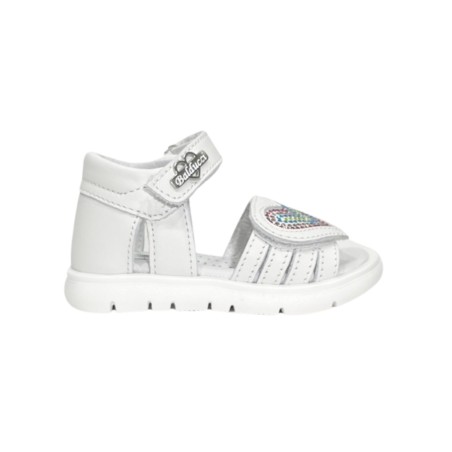 BALDUCCI CITA6460 sandali bambina in pelle bianco