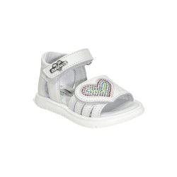 BALDUCCI CITA6460 sandali bambina in pelle bianco 2