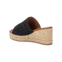 Refresh 171753 sandali donna in tessuto nero 2