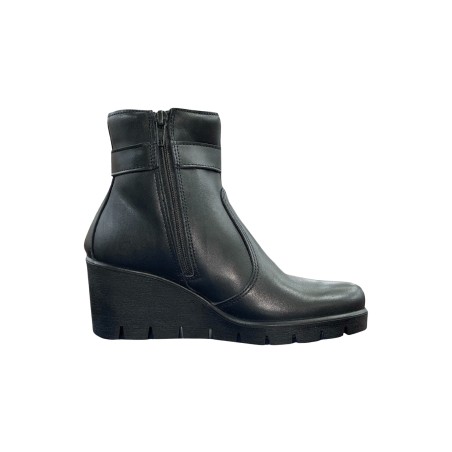 Enval Soft 6769900 stivaletti donna linea comoda in pelle nero