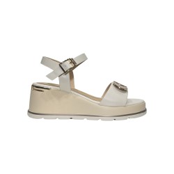 Keys K-11001 sandali donna in pelle beige
