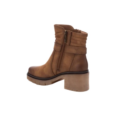 Refresh 172265 stivaletti donna in similpelle color camel