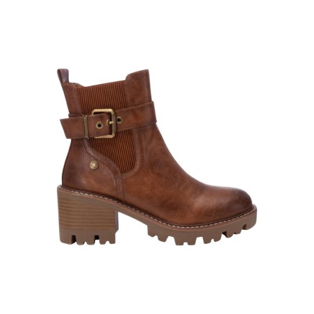 Refresh 172355 stivaletti donna in similpelle camel