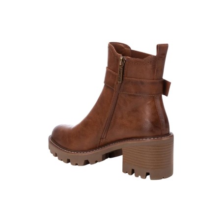 Refresh 172355 stivaletti donna in similpelle camel