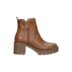 Refresh 172043 stivaletti donna in similpelle camel