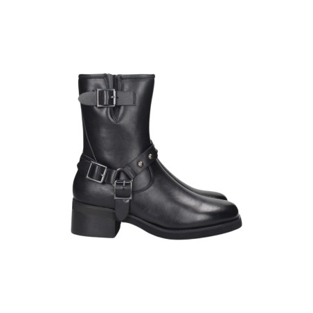 Keys K-10303 stivaletti donna in pelle nero