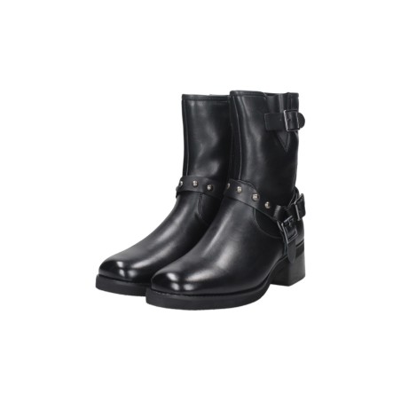 Keys K-10303 stivaletti donna in pelle nero