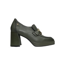 Carmela 161849 stivaletti donna in pelle verde