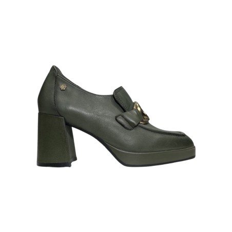 Carmela 161849 stivaletti donna in pelle verde
