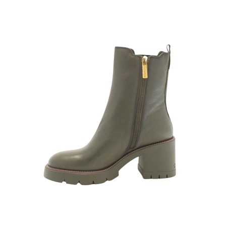 Carmela 161902 stivaletti donna in pelle verde