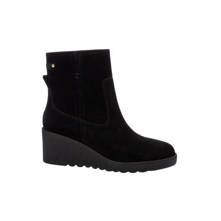 Carmela 161920 stivaletti donna in camoscio nero