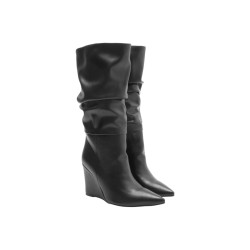 Queen Helena K3454 stivali donna in similpelle nero